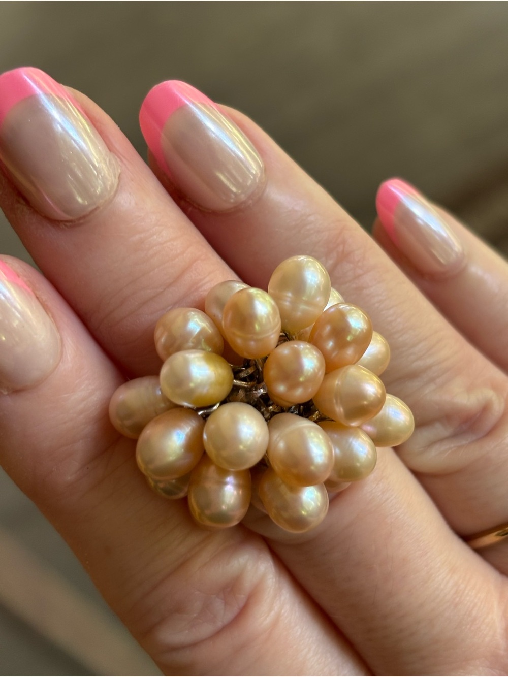 Pearl Cha Cha Ring